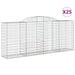 Coșuri gabion arcuite 25 buc. 300x50x120/140 cm fier galvanizat - WALTI WALTI
