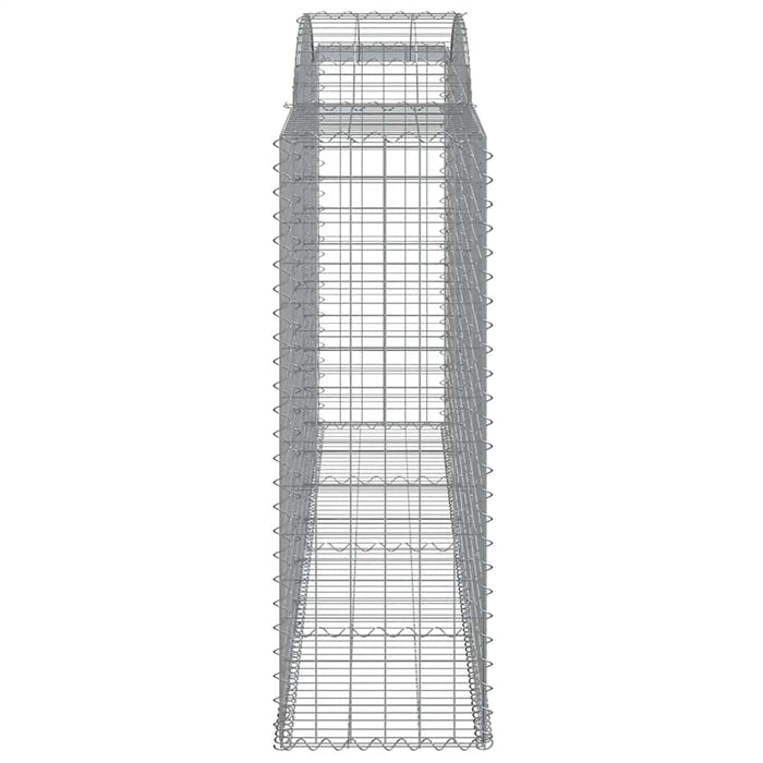 Coșuri gabion arcuite 2 buc. 300x50x140/160cm fier galvanizat - WALTI WALTI