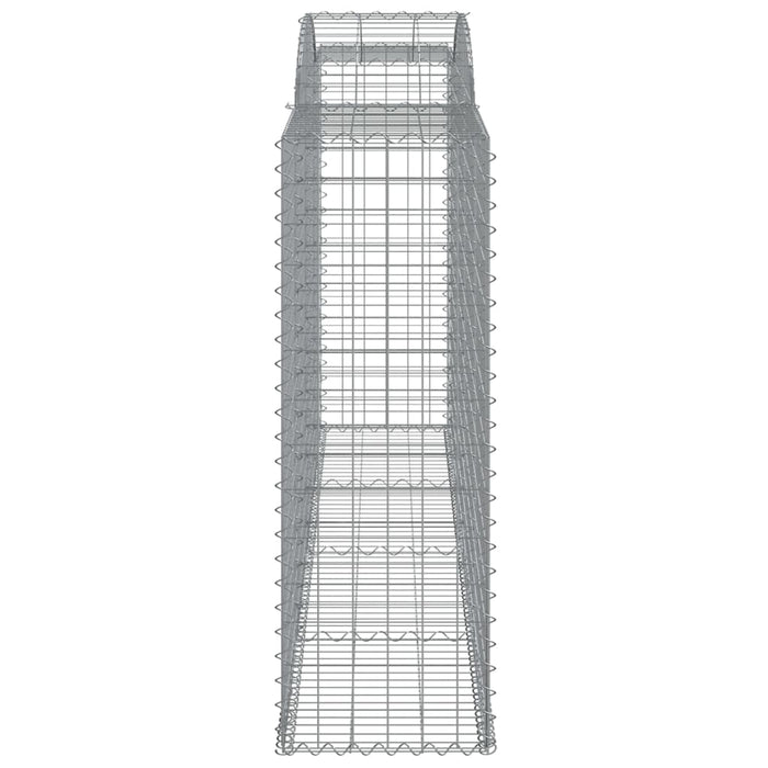 Coșuri gabion arcuite 9 buc, 300x50x140/160 cm, fier galvanizat - WALTI WALTI