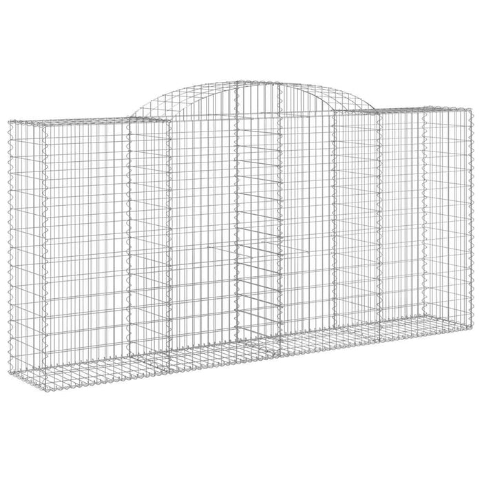 Coșuri gabion arcuite 13 buc, 300x50x140/160cm, fier galvanizat - WALTI WALTI