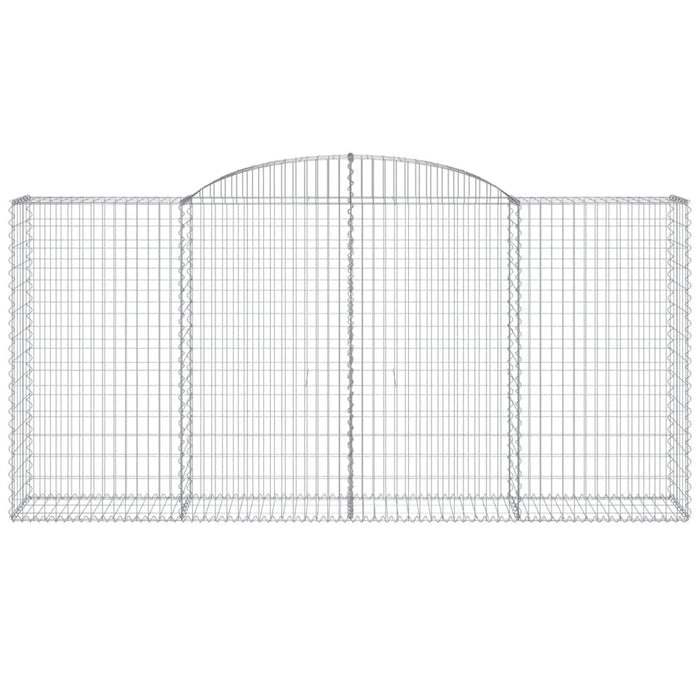 Coșuri gabion arcuite 25 buc, 300x50x140/160cm, fier galvanizat - WALTI WALTI