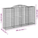 Coșuri gabion arcuite 2 buc, 300x50x160/180 cm, fier galvanizat - WALTI WALTI