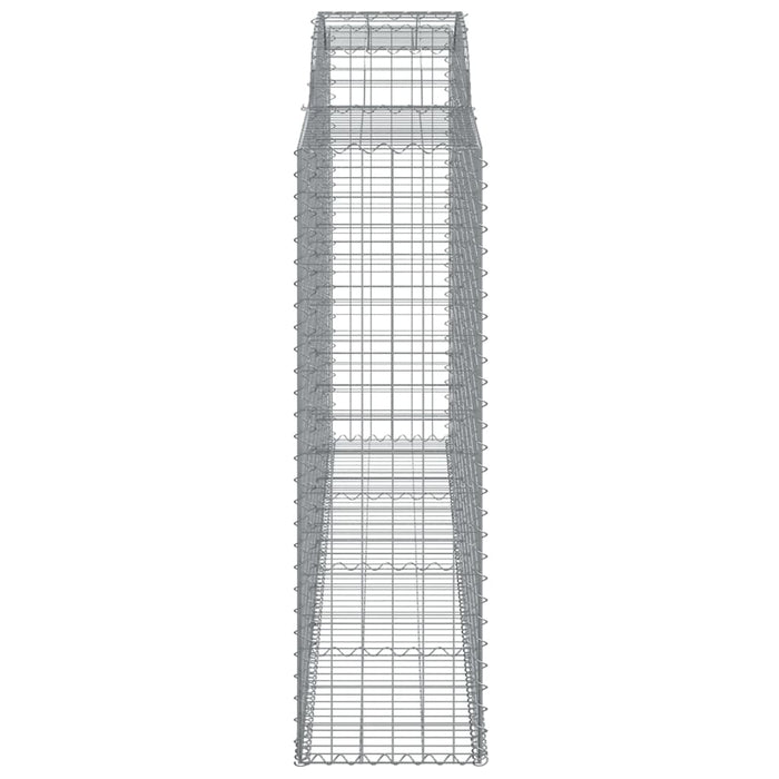 Coșuri gabion arcuite 3 buc, 300x50x160/180 cm, fier galvanizat - WALTI WALTI