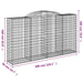Coșuri gabion arcuite 4 buc, 300x50x160/180 cm, fier galvanizat - WALTI WALTI
