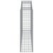 Coșuri gabion arcuite 3 buc, 300x50x160/180 cm, fier galvanizat - WALTI WALTI