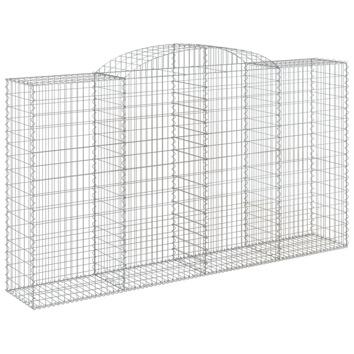 Coșuri gabion arcuite 5 buc, 300x50x160/180 cm, fier galvanizat - WALTI WALTI