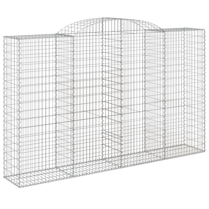 Coșuri gabion arcuite 5 buc, 300x50x180/200 cm, fier galvanizat - WALTI WALTI