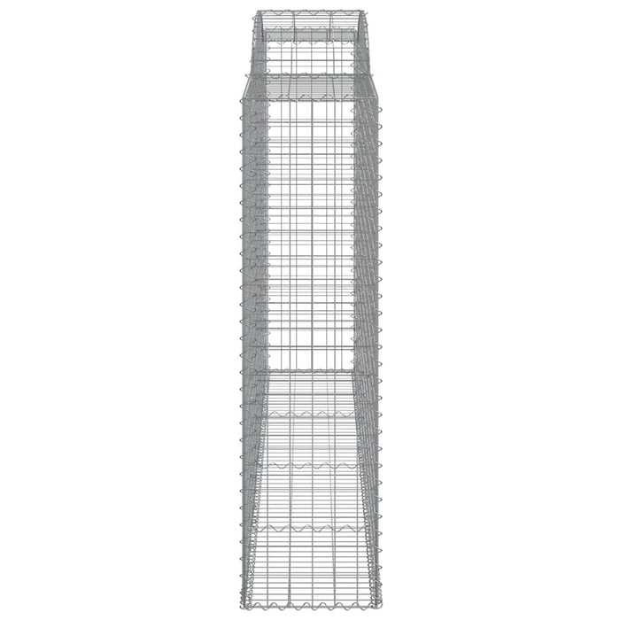 Coșuri gabion arcuite 5 buc, 300x50x180/200 cm, fier galvanizat - WALTI WALTI