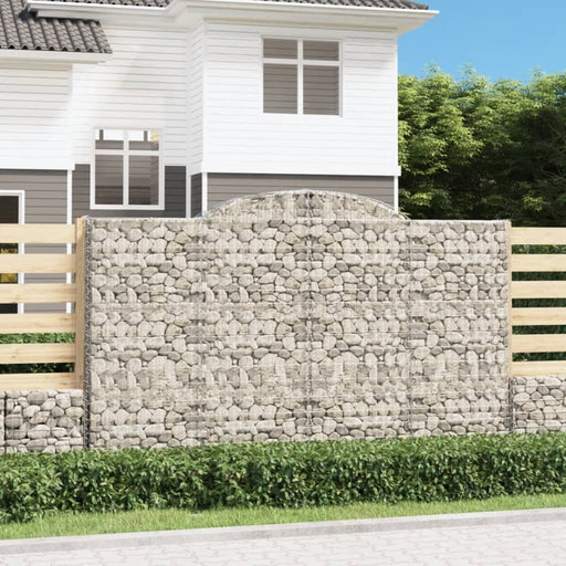 Coșuri gabion arcuite 5 buc, 300x50x180/200 cm, fier galvanizat - WALTI WALTI