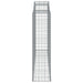 Coșuri gabion arcuite 10 buc, 300x50x180/200 cm fier galvanizat - WALTI WALTI