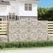 Coșuri gabion arcuite 10 buc, 300x50x180/200 cm fier galvanizat - WALTI WALTI