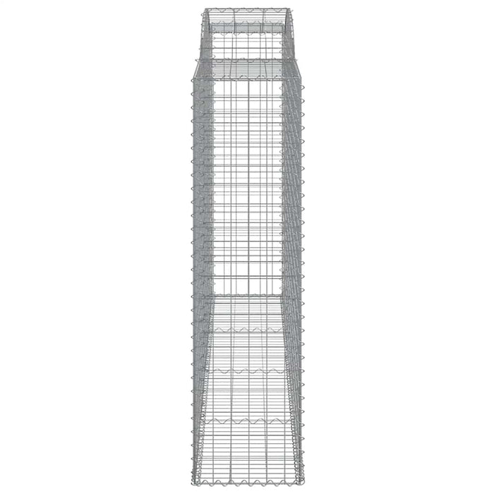 Coșuri gabion arcuite 11 buc, 300x50x180/200 cm fier galvanizat - WALTI WALTI