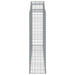 Coșuri gabion arcuite 11 buc, 300x50x180/200 cm fier galvanizat - WALTI WALTI