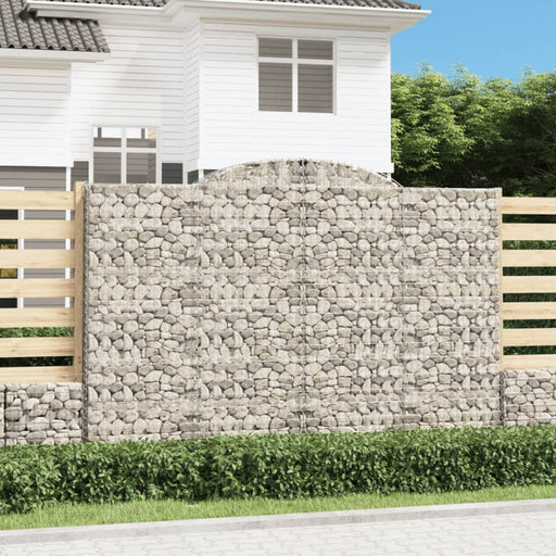 Coșuri gabion arcuite 5 buc. 300x50x200/220 cm, fier galvanizat - WALTI WALTI