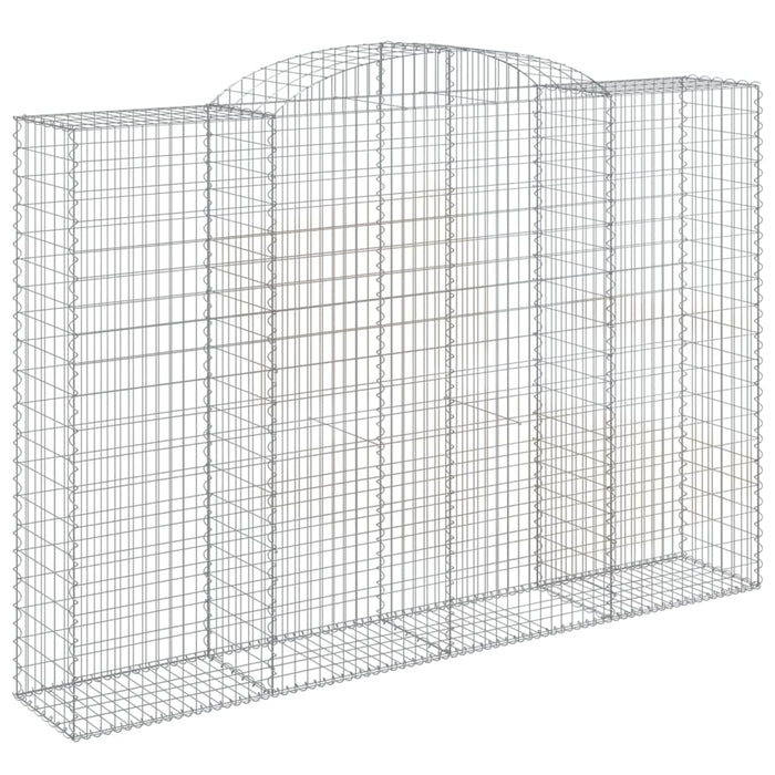 Coșuri gabion arcuite 6 buc. 300x50x200/220 cm, fier galvanizat - WALTI WALTI