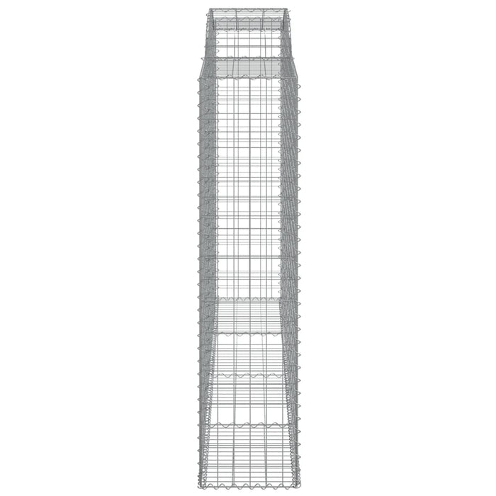 Coșuri gabion arcuite 7 buc. 300x50x200/220 cm, fier galvanizat - WALTI WALTI