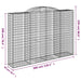 Coșuri gabion arcuite 9 buc. 300x50x200/220 cm fier galvanizat - WALTI WALTI