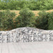 Coșuri gabion arcuite 7 buc, 400x30x60/80 cm, fier galvanizat - WALTI WALTI