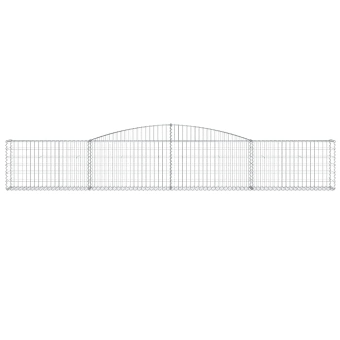 Coșuri gabion arcuite 20 buc, 400x30x60/80 cm, fier galvanizat - WALTI WALTI