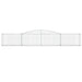 Coșuri gabion arcuite 20 buc, 400x30x60/80 cm, fier galvanizat - WALTI WALTI