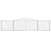 Coșuri gabion arcuite 6 buc, 400x30x80/100 cm, fier galvanizat - WALTI WALTI