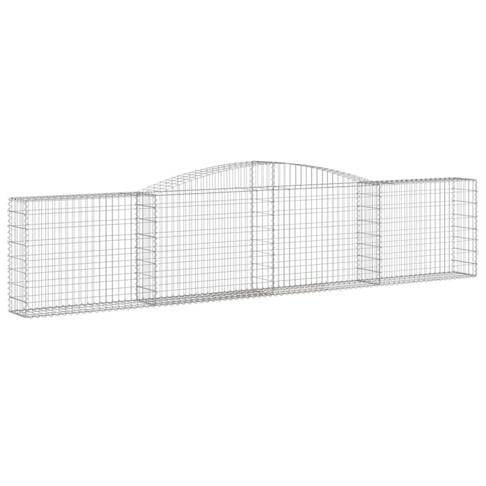 Coșuri gabion arcuite 20 buc, 400x30x80/100 cm, fier galvanizat - WALTI WALTI