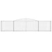 Coșuri gabion arcuite 20 buc, 400x30x80/100 cm, fier galvanizat - WALTI WALTI