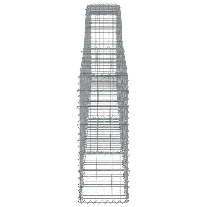 Coșuri gabion arcuite 20 buc, 400x30x80/100 cm, fier galvanizat - WALTI WALTI