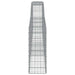 Coșuri gabion arcuite 20 buc, 400x30x80/100 cm, fier galvanizat - WALTI WALTI