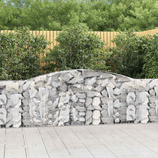 Coșuri gabion arcuite 20 buc, 400x30x80/100 cm, fier galvanizat - WALTI WALTI