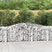 Coșuri gabion arcuite 20 buc, 400x30x80/100 cm, fier galvanizat - WALTI WALTI
