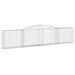 Coșuri gabion arcuite 25 buc, 400x30x80/100 cm, fier galvanizat - WALTI WALTI