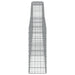 Coșuri gabion arcuite 25 buc, 400x30x80/100 cm, fier galvanizat - WALTI WALTI