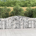 Coșuri gabion arcuite 9 buc, 400x30x100/120 cm fier galvanizat - WALTI WALTI