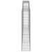 Coșuri gabion arcuite 5 buc, 400x30x140/160 cm, fier galvanizat - WALTI WALTI