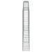 Coșuri gabion arcuite 4 buc, 400x30x180/200 cm, fier galvanizat - WALTI WALTI