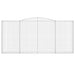 Coșuri gabion arcuite 6 buc, 400x30x180/200 cm, fier galvanizat - WALTI WALTI