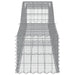 Coșuri gabion arcuite 3 buc, 400x50x40/60 cm, fier galvanizat - WALTI WALTI