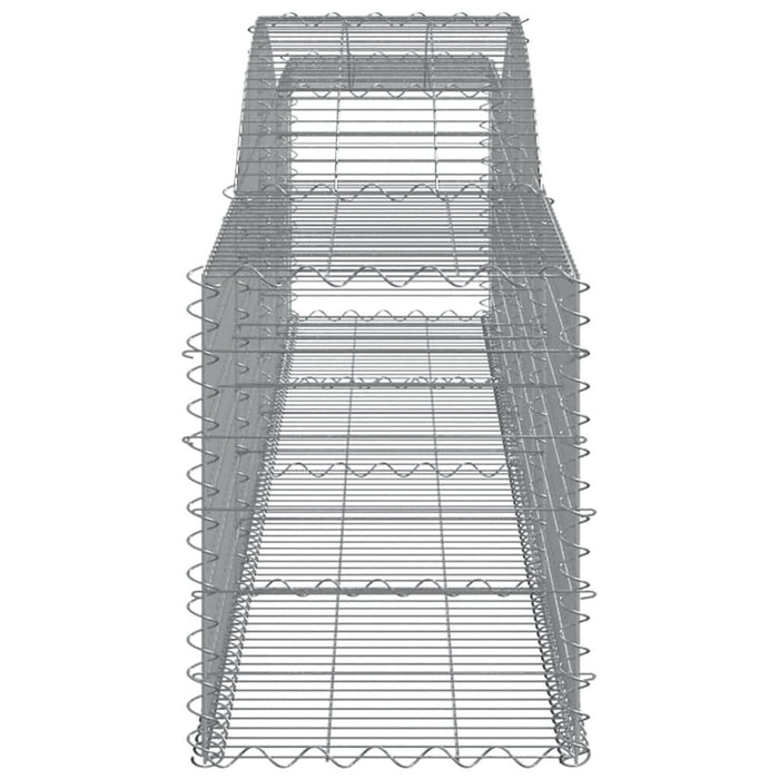 Coșuri gabion arcuite 3 buc, 400x50x60/80 cm, fier galvanizat - WALTI WALTI