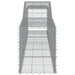 Coșuri gabion arcuite 7 buc, 400x50x60/80 cm, fier galvanizat - WALTI WALTI