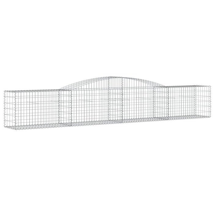 Coșuri gabion arcuite 25 buc, 400x50x60/80 cm, fier galvanizat - WALTI WALTI