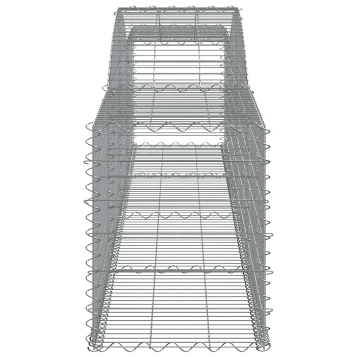 Coșuri gabion arcuite 25 buc, 400x50x60/80 cm, fier galvanizat - WALTI WALTI