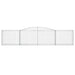 Coșuri gabion arcuite 2 buc, 400x50x80/100 cm, fier galvanizat - WALTI WALTI