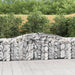 Coșuri gabion arcuite 4 buc, 400x50x80/100 cm, fier galvanizat - WALTI WALTI