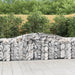 Coșuri gabion arcuite 9 buc, 400x50x80/100 cm, fier galvanizat - WALTI WALTI