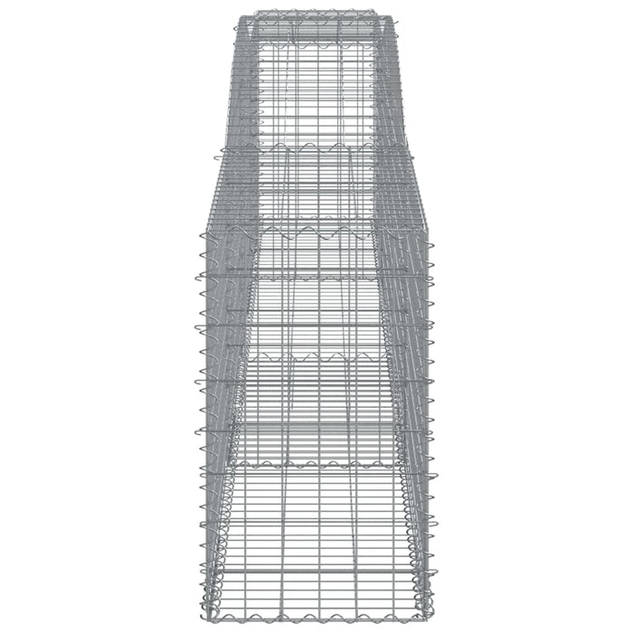 Coșuri gabion arcuite 10 buc, 400x50x80/100 cm, fier galvanizat - WALTI WALTI