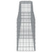 Coșuri gabion arcuite 10 buc, 400x50x80/100 cm, fier galvanizat - WALTI WALTI