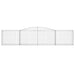 Coșuri gabion arcuite 15 buc, 400x50x80/100 cm, fier galvanizat - WALTI WALTI