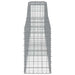 Coșuri gabion arcuite 15 buc, 400x50x80/100 cm, fier galvanizat - WALTI WALTI