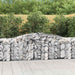 Coșuri gabion arcuite 15 buc, 400x50x80/100 cm, fier galvanizat - WALTI WALTI